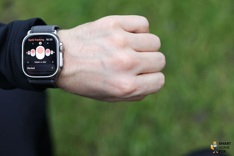 Мониторинг цикла с помощью Apple Watch Ultra.